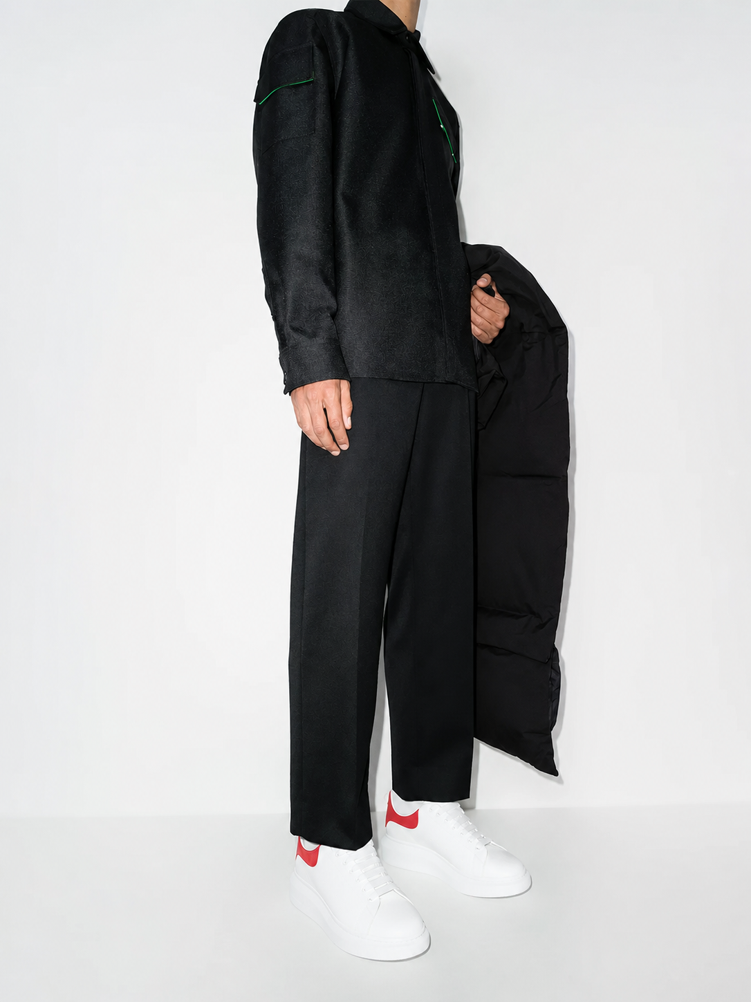 Oversized Sneaker White Red