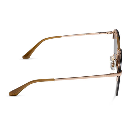 Tahoe Sunglasses — Brushed Gold + Gold Mirror