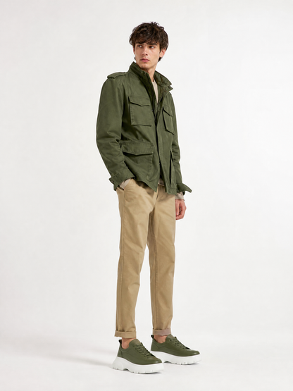 Oversized Sneaker Olive Green